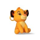 Disney Az Oroszlánkirály Simba 3D plüss figura akasztóval, táskadísz 13 cm