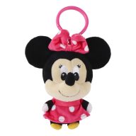   Disney Minnie Smile 3D plüss figura akasztóval, táskadísz 13 cm