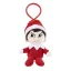 Manó The Elf 3D plüss figura akasztóval, táskadísz 14 cm