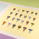 Disney Lilo és Stitch, A csillagkutya Glasses gemkapocs 4 db-os szett