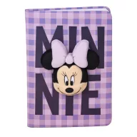 Disney Minnie Purple 3D notesz, vonalas jegyzetfüzet