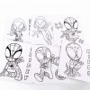 Pókember Spidey Friends számos kifestő szett