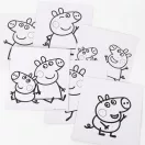 Peppa malac Fun számos kifestő szett