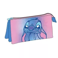   Disney Lilo és Stitch, A csillagkutya Galaxy 3 rekeszes tolltartó 23 cm