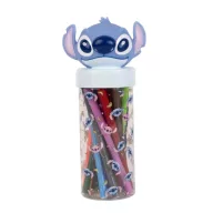  Disney Lilo és Stitch, A csillagkutya Happy 18 db-os filctoll szett 3D tartóban