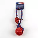 Pókember Hero kötél kutyajáték TPR labdával 30 cm