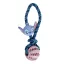 Disney Lilo és Stitch, A csillagkutya Alien kötél kutyajáték TPR labdával 24 cm