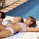 Bluey Peach gyerek fürdőruha, bikini 2 - 6 év / 92 - 116 cm