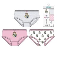   Real Madrid Pink gyerek fehérnemű, bugyi 3 darab/csomag 2 - 8 év / 92 - 128 cm