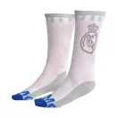 Real Madrid White felnőtt hosszú szárú zokni 38/45