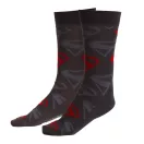 Superman Grey felnőtt hosszú szárú zokni 38/45