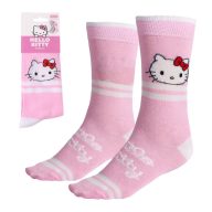 Hello Kitty Pink felnőtt hosszú szárú zokni 36/43