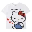 Hello Kitty Hearts gyerek rövid póló, felső 6 - 12 év / 116 - 152 cm
