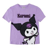   Hello Kitty Kuromi Purple gyerek rövid póló, felső 6 - 12 év / 116 - 152 cm