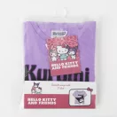 Hello Kitty Kuromi Purple gyerek rövid póló, felső 6 - 12 év / 116 - 152 cm