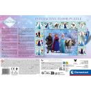 Disney Jégvarázs Ice Kingdom interaktív 24 db-os puzzle Clementoni