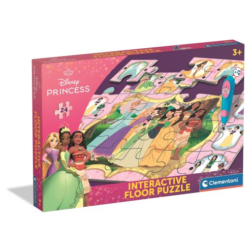 Disney Hercegnők Reunion interaktív 24 db-os puzzle Clementoni