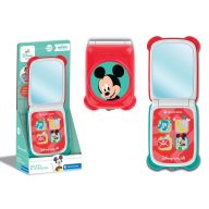   Disney Mickey Mirror interaktív összecsukható okostelefon Clementoni