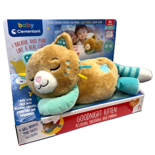 Doromboló cica Brown interaktív plüss játék Clementoni