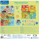 Színes interaktív Cute állatfarm Clementoni
