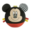 Disney Mickey Round plüss labdafigura, baba csörgő Clementoni
