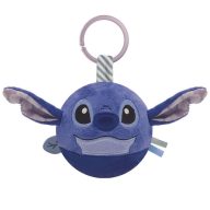   Disney Lilo és Stitch, A csillagkutya Round plüss labdafigura, baba csörgő Clementoni