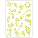 Crazy Chic Wolf sötétben világító tetoválás Clementoni