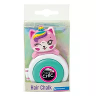 Crazy Chic Animal zöld hajszínező kréta Clementoni