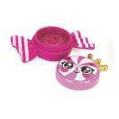 Crazy Chic Striped cukorka formájú szájfény Clementoni