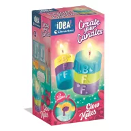 BFF Glow Mates gyertyakészítő készlet Clementoni
