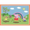 Peppa malac Picnic and School 4 az 1-ben puzzle Clementoni