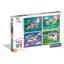 Unikornis One Day 4 az 1-ben puzzle Clementoni