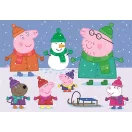 Peppa malac Snow 104 db-os maxi puzzle Clementoni