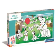   Disney 101 kiskutya Puppy Parade 24 db-os maxi puzzle Clementoni