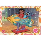 Disney Lilo és Stitch, A csillagkutya Galactic Vacation 2x60 db-os puzzle Clementoni