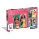 Disney Hercegnők Portrait 3x48 db-os puzzle Clementoni