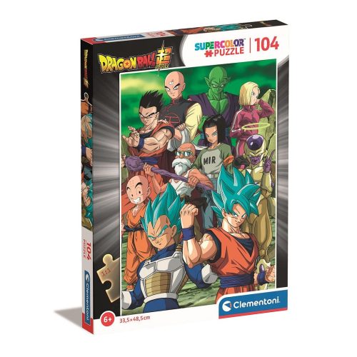 Dragon Ball Universe 7 Team 104 db-os puzzle Clementoni