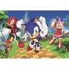 Sonic, a sündisznó Amy Rose 104 db-os puzzle Clementoni