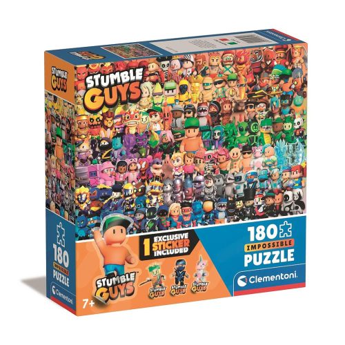 Stumble Guys Every Character 180 db-os Impossible puzzle Clementoni