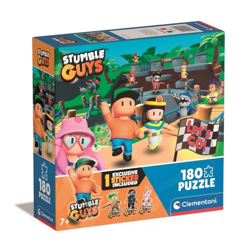 Stumble Guys 180 db-os puzzle Clementoni