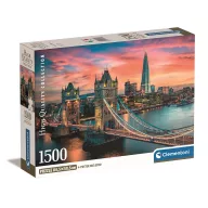 London Twilight 1500 db-os Compact puzzle Clementoni