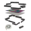 Stranger Things Upside Down 520 db-os puzzle LED-es keretben Clementoni
