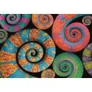 Színes Curly Tails 500 db-os Compact puzzle Clementoni