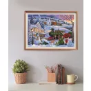 Karácsonyi Train 500 db-os Compact puzzle Clementoni