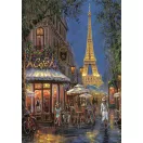 Párizs Night at Eiffel Café 500 db-os Compact puzzle Clementoni
