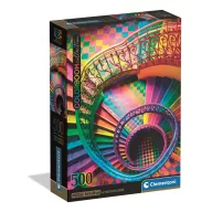   Színes lépcső Colorboom 500 db-os Compact puzzle Clementoni