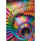 Színes lépcső Colorboom 500 db-os Compact puzzle Clementoni