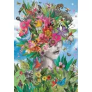 Virágzó gondolatok Head in Jungle 500 db-os Compact puzzle Clementoni