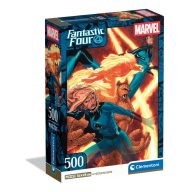   A Fantasztikus 4-es Flame 500 db-os Compact puzzle Clementoni
