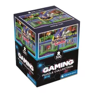   Sonic a sündisznó 64 Bit Fast 500 db-os Cube puzzle Clementoni